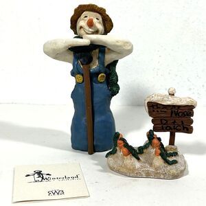 New Winterland Collection Farmer Snowman Carrot Nose Patch Brad Wilson Vintage